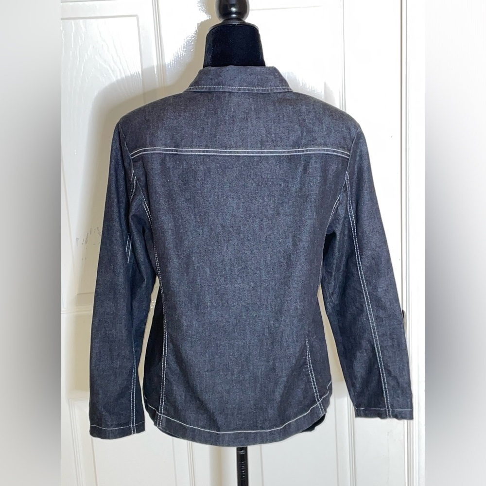 Pendleton Womens Button Down Black Denim Shirt / … - image 3